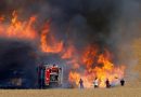 حقوق الانسان تطلق نداء استغاثة عاجل لإنقاذ المحاصيل الزراعية من الحرائق