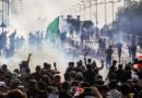 غازات محرمة دوليا ضد المتظاهرين في العراق