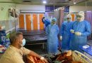الدكتور رائد الجبوري يزور ردهة العزل في مستشفى سامراء العام