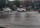 غرق عدد من شوارع العاصمة بغداد بعد هطول اول زخات مطر