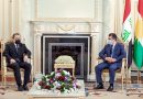 رئيس حكومة إقليم كردستان يستقبل السفير الروسي الجديد لدى العراق
