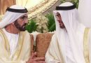 حاكم دبي يبايع محمد بن زايد رئيساً للإمارات في قصيدة