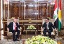 رئيس حكومة إقليم كردستان يستقبل السفير التركي لدى العراق