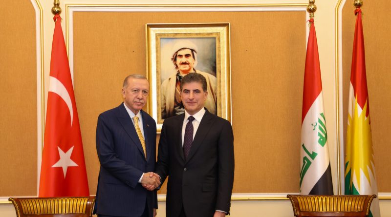 ‎رئيس الجمهورية التركية يؤكد استمرار دعم بلاده للعراق وإقليم كردستان