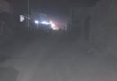 سحب سامة من الدخان تغطي قضاء بلد جنوبي محافظة صلاح الدين