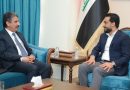الحلبوسي يلتقي السفير الكويتي ويؤكد حرصه على تقوية العلاقات بين البلدين