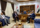 السامرائي ومحافظ صلاح الدين يلتقيان وزير المالية