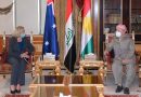 مسعود بارزاني يستقبل السفيرة الاسترالية لدى العراق