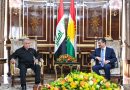 رئيس حكومة إقليم كردستان يستقبل رئيس تحالف الفتح هادي العامري