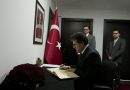 نجيرفان بارزاني يشارك بمراسم العزاء التي اقامتها القنصلية التركية لضحايا الزلزال