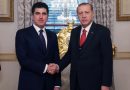 نجيرفان بارزاني يهنيء اردوغان بمناسبة اعادة انتخابه رئيسا لتركيا