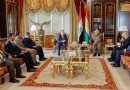 بارزاني يستقبل وفدا من ممثلي محافظة نينوى في البرلمان العراقي