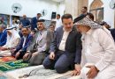 السوداني يشارك المواطنين بتأدية مراسم صلاة عيد الأضحى المبارك في مسجد آل الرسول بحي القاهرة في العاصمة بغداد