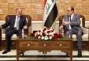 رئيس ائتلاف دولة القانون نوري المالكي يستقبل نقيب الصحفيين