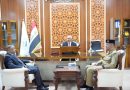 محافظ صلاح الدين يبحث مع رئيس محكمة استئناف صلاح الدين تسريع اجراءات حسم الدعاوي وضمان العدالة