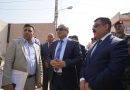 محافظ صلاح الدين ورئيس صندوق الإعمار يتفقدان أعمال تطوير شبكة شوارع حي القادسية في تكريت