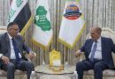 نقييب الصحفيين العراقيين يستقبل سفير دولة فلسطين لمناسبة انتهاء عمله في العراق