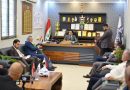 الدخيل يعقد اجتماعا موسعا في مديرية مجاري نينوى لمناقشة الاستعدادات لموسم الشتاء