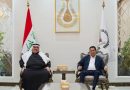 الدخيل والحاصود يبحثان التعاون المشترك والتكامل بين السلطتين التنفيذية والتشريعية بما يسهم في خدمة أهالي محافظة نينوى