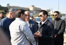 الدخيل يتفقد سير العمل في مشروع تأهيل وتطوير الشارع الرئيس الممتد من تقاطع السبعاوي وصولاً إلى تقاطع الجماسة في أيسر الموصل