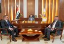 محافظ صلاح الدين يستقبل مدير عام صحة المحافظة ويؤكد على رفع مستوى الأداء وتجنب المعاضل في تطوير الواقع الصحي