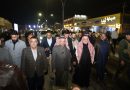 محافظ صلاح الدين يفتتح شارع جليل القصاب في حي القادسية بتكريت