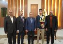 محافظ صلاح الدين يكرم اللاعب وليد محمود لتحقيقه المركز الأول في لعبة الكيكو شنغهاي