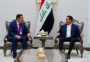 الدخيل يبحث مع اللويزي الأوضاع العامة في نينوى ومناقشة خطط الإعمار والخدمات