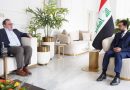 رئيس حزب تقدم يستقبل القائم بالأعمال الأميركي لدى العراق