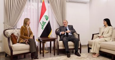 اياد علاوي يستقبل سفيرة مملكة اسبانيا لدى العراق
