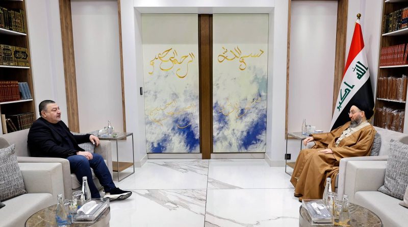 الحكيم يلتقي حبيب ويبحث معه ملف الاستحقاقات الانتخابية وانتخاب رئيس الجمهورية وتشكيل الحكومة الجديدة الحكيم يلتقي حبيب ويبحث معه ملف الاستحقاقات الانتخابية وانتخاب رئيس الجمهورية وتشكيل الحكومة الجديدة