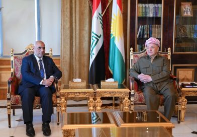 مسعود بارزانی يستقبل وفداً رفيعاً من حزب الدعوة العراقي