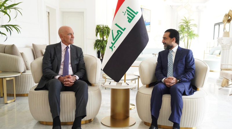 رئيس حزب تقدم يستقبل المبعوث الأميركي الخاص