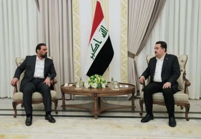 السوداني يستقبل رئيس مجلس النواب السوداني يستقبل رئيس مجلس النواب