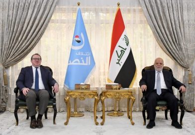 العبادي يستقبل القائم باعمال السفارة الامريكية في بغداد لبحثُ الأوضاع السياسية في العراق والمنطقة