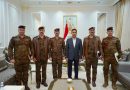 الدخيل يستقبل قائد حدود المنطقة السادسة ومدير شرطة الكمارك لبحث أمن حدود نينوى