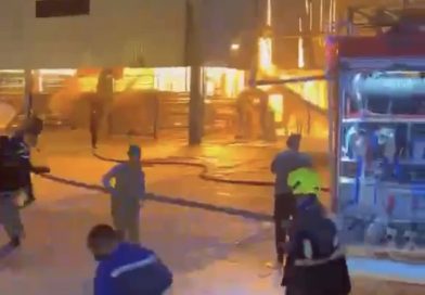 وزارة النفط تؤكد السيطرة على الحريق الذي نشب في احدى  الكابسات في مصفى صلاح الدين 2