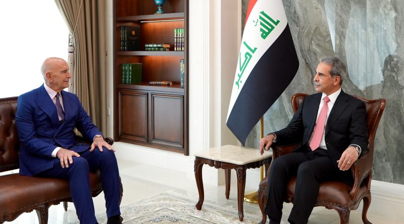 رئيس مجلس القضاء الأعلى يستقبل المبعوث الأمريكي الخاص رئيس مجلس القضاء الأعلى يستقبل المبعوث الأمريكي الخاص