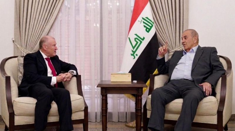 اياد علاوي يستقبل سفير استراليا لدى العراق