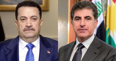 نيجيرفان بارزاني ورئيس الوزراء محمد شياع السوداني يؤكدان على حفظ الاستقرار