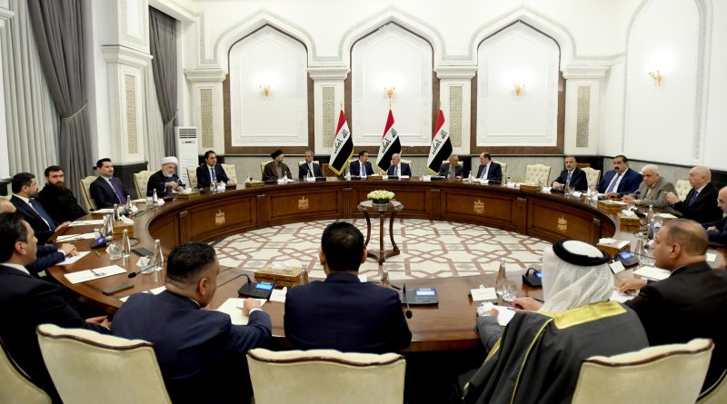ائتلاف ادارة الدولة يناقش وعبر اتصالات مكثفة بين اعضائه التطورات الاقليمية الخطيرة وانعكاساتها على العراق
