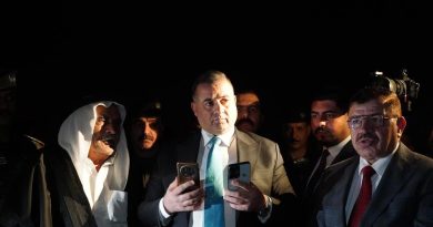 محافظ صلاح الدين يجري زيارة طارئة إلى منطقة الرشيدية لمتابعة ارتفاع منسوب دجلة