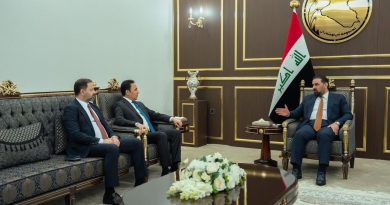 رئيس مجلس النواب يستقبل محافظ نينوى ويبحث معه ملف مشاريع اعادة الاعمار