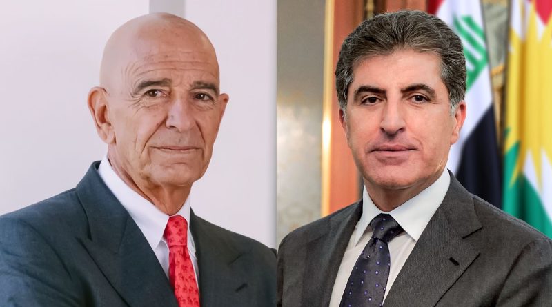 رئيس إقليم كردستان يتلقى رسالة من الرئيس الأمريكي رئيس إقليم كردستان يتلقى رسالة من الرئيس الأمريكي