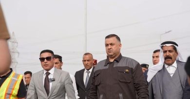 محافظ صلاح الدين يفتتح جسر السكك في قضاء بيجي بعد إعادة تأهيله