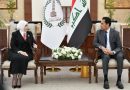 محافظ نينوى عبد القادر الدخيل يستقبل رئيس رابطة القاضيات العراقية
