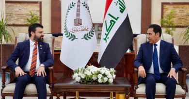 خلال استقباله مدير عام الهيئة العامة للكمارك… محافظ نينوى يؤكد أهمية المنافذ الحدودية كمصدر اقتصادي وتجاري