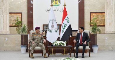 الدخيل يستقبل يارالله ويبحث معه الملف الامني في المحافظة