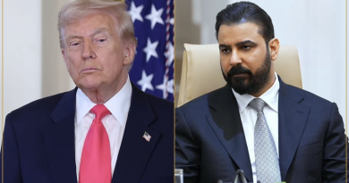 ترامب: ندعم رئيس الوزراء العراقي الجديد بقوة وقد فاز بمساعدتنا