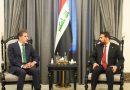 رئيس الوزراء المكلف علي فالح الزيدي يستقبل رئيس إقليم كردستان العراق